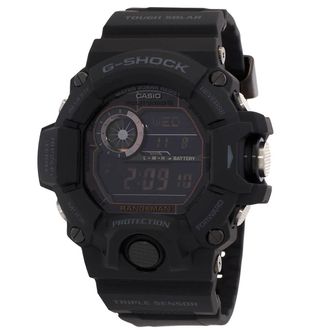 Casio G-Shock Master Of G Land Chronograph GMT Quartz Digital Black Dial Mens Watch GW9400-1B