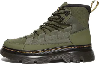 Dr. Martens Boury Leather Casual Boots Khaki Green 27831384