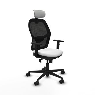 Piqueras y Crespo Silla De Oficina Con Cabecero Piqueras Y Crespo 1d036n2 Blanco