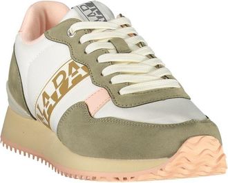 Napapijri Colour-Block Polyester Sneaker - White