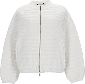 Moorer Neutral Elvira-S3 Quilted Lightweight Jacket