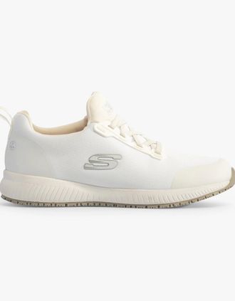 Skechers Mens Skechers Work 200051EC SQUAD - MYTON SR Mens Occupational Trainers White - Size: 10