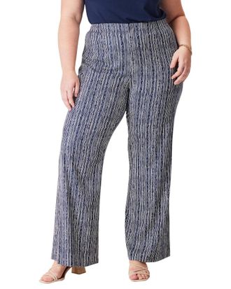 Nic+Zoe Plus Spring Rain Wide Leg Pant