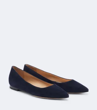 Gianvito Rossi Gianvito suede ballet flats