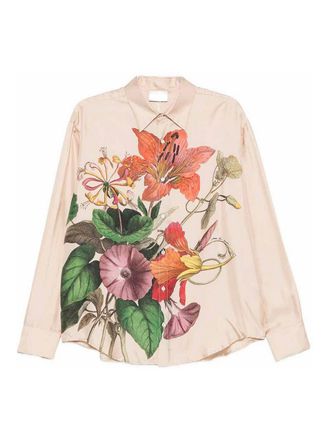 Pierre-Louis Mascia Printed Silk Shirt
