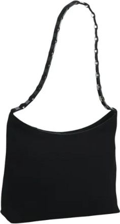 Ferragamo Pre-owned Canvas shoulder-bags - Dames - Vintage Schoudertas - Zwart - ONE Size - Vintage