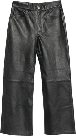Haikure Winny Jeans - Dames - Straight fit broeken - Zwart - W27 - Katoen - Broeken