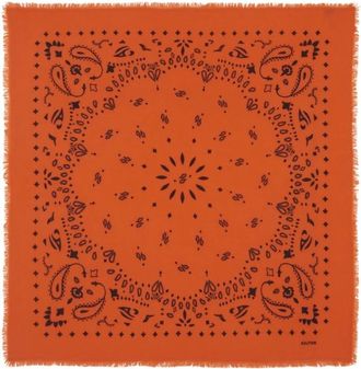 Kujten Hachiko Sjaal - Dames - Sjaals - Oranje - ONE Size - Accessoires