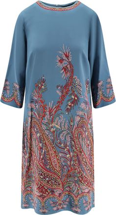Etro Viscose Blend Dress With Iconic Print