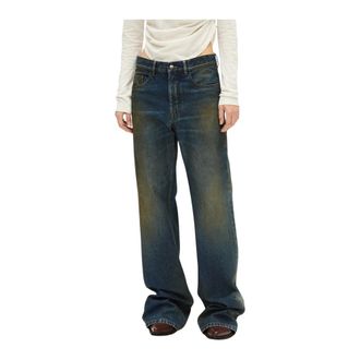 Ann Demeulemeester Mujer, Vaqueros, Azul, Talla: S