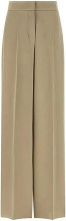 Max Mara Dames, Broeken, Beige, Maat: 2XS