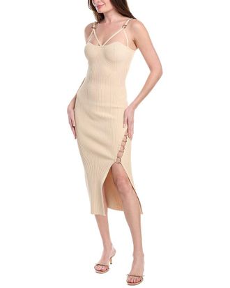 Nicholas Jules Rib Knit Cage Dress