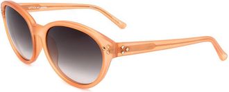 Linda Farrow MATTHEW WILLIAMSON MW33 C7 Womens Sunglasses Brown Size 59