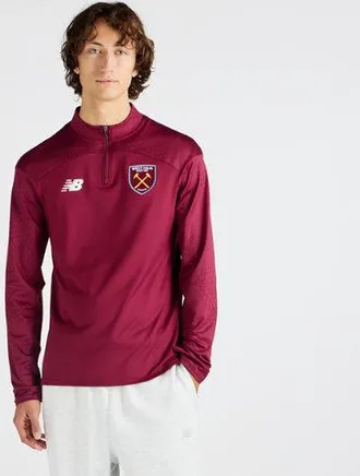 New Balance West Ham United Hombre New Balance 26/27 Midlayer, Poli&eacute;ster, Talla L