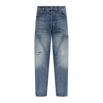 Diesel Straight Jeans, male, Blue, Size: W29 L32 1993 D-Vyl Jeans
