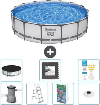 Bestway Piscina Bestway Steel Pro Max Redonda - 457x122 Cm - 8-piezas S608