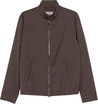 Canali Zip-fastening Pocket Overshirt