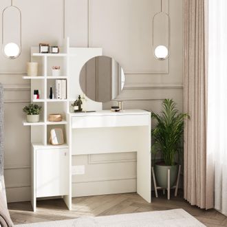 GFW Freyja Dressing Table in White