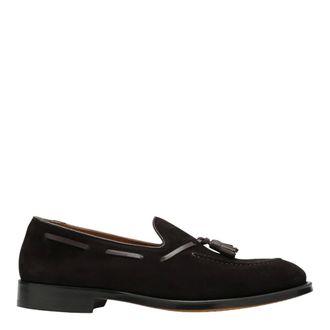 Doucal's Loafers, male, Brown, Size: 9 1/2 US Tassel Moc