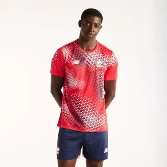 New Balance Uomo LOSC Lille 26/27 Match Jersey in Rosso/Bianco/Blu, Poliestere, Taglia XL