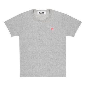 Comme Des Gar&ccedil;ons Basic Small Emblem T-Shirt Grey AZ-T306-051-1