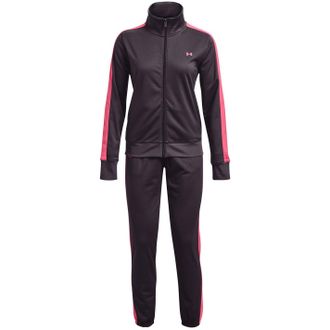Under Armour Womens Tricot Tracksuit Tux Purple M