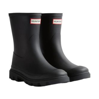 Hunter Botas Cortas Downpour - Shoes - Mujer - Negro - 37 EU