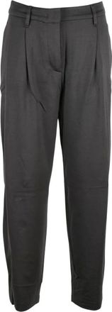 Seventy Pantalones Baggy de Jersey - Trousers - Mujer - Marr&oacute;n - 2XS