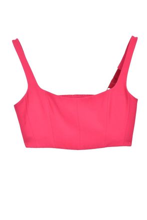Patrizia Pepe Stretch Polyester Top - Fuchsia