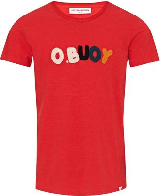 Orlebar Brown Mens O. Buoy Classic Tee In Summer Red