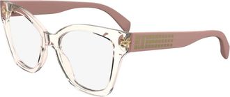 Karl Lagerfeld Cat-Eye Zonnebril - Dames - Brillen - Beige - 53 MM - Accessoires