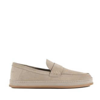 Hogan H683 Beige Loafers