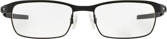 Oakley TinCup 52mm Rectangular Optical Glasses in Graphite at Nordstrom