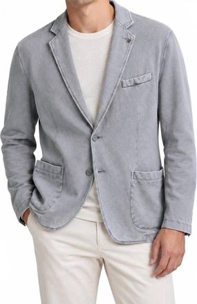 Distretto12 Mens Unstructured Blazer In Gray