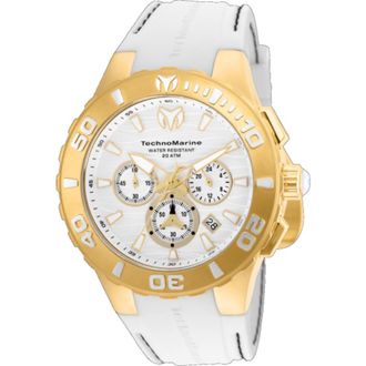 Technomarine Cruise Chronograph Quartz White Dial Mens Watch TM-115077