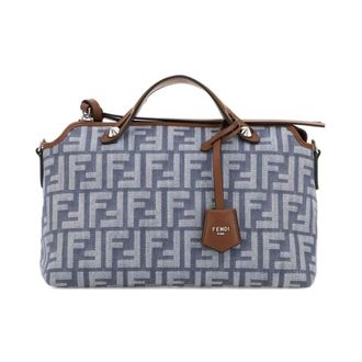 Fendi Handbags, female, Blue, Size: ONE SIZE Single Top Handle