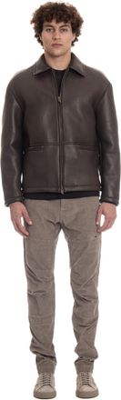 Salvatore Santoro Nappa Leather Work Jacket