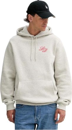 Les Deux Hoodies & sweatvesten, Heren, Grijs, S, Katoen, Hoodies
