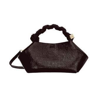 Ganni Bou Bag East/West Deep Shine - - Bags - Donna - Marrone - ONE SIZE