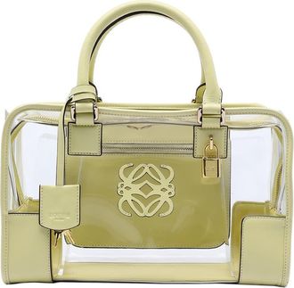 Loewe Pre-owned Loewe Vinyl Amazona Handbag Ladies 061111