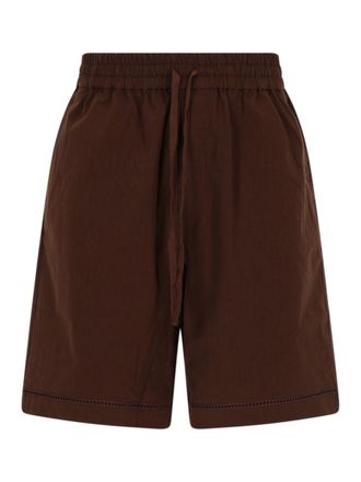 Dr&ocirc;le de Monsieur Jour Echelle Minimalist Perforated Shorts