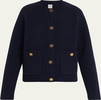 Toteme Hammered Button Cardigan