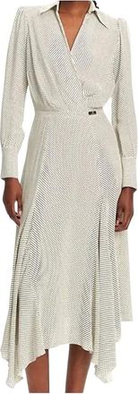 Elisabetta Franchi Dames, Jurken, Wit, Maat: XL