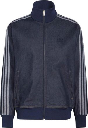 adidas Fitness, Heren, Blauw, S, Denim, Firebird Adicolor Raw Denim Track Top