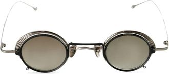 Rigards x Ziggy Chen zonnebril met rond montuur - Zilver