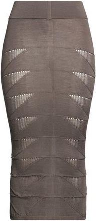 Rick Owens PARTES DE ABAJO - Faldas midi en YOOX.COM