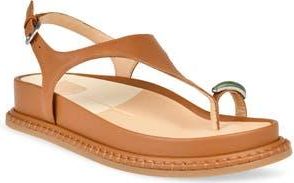 Dolce Vita Stefan Slingback Sandal in Caramel Suede at Nordstrom Rack, Size 6.5