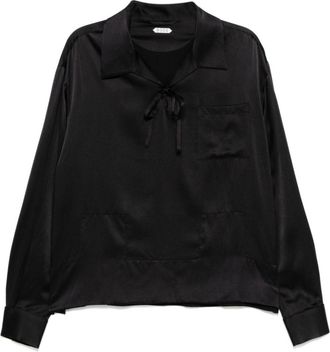 Bode Camicia Maze - Nero