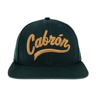 Willy Chavarria Cabron Cap - unisex - Petten - Groen - ONE Size - Polyester - Accessoires