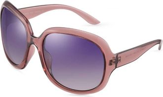 Generic Polarized Sunglasses for Women - Flexible Frame and UV Protection, Ideal for Travel and Decoration
